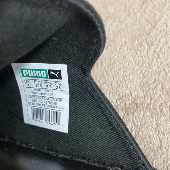 Fenty by Rihanna slides Puma Black size 9.5 - Picture 8 of 8